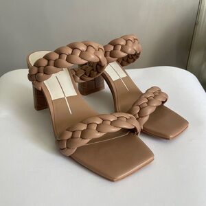 Dolce Vita Braided Brown Heels